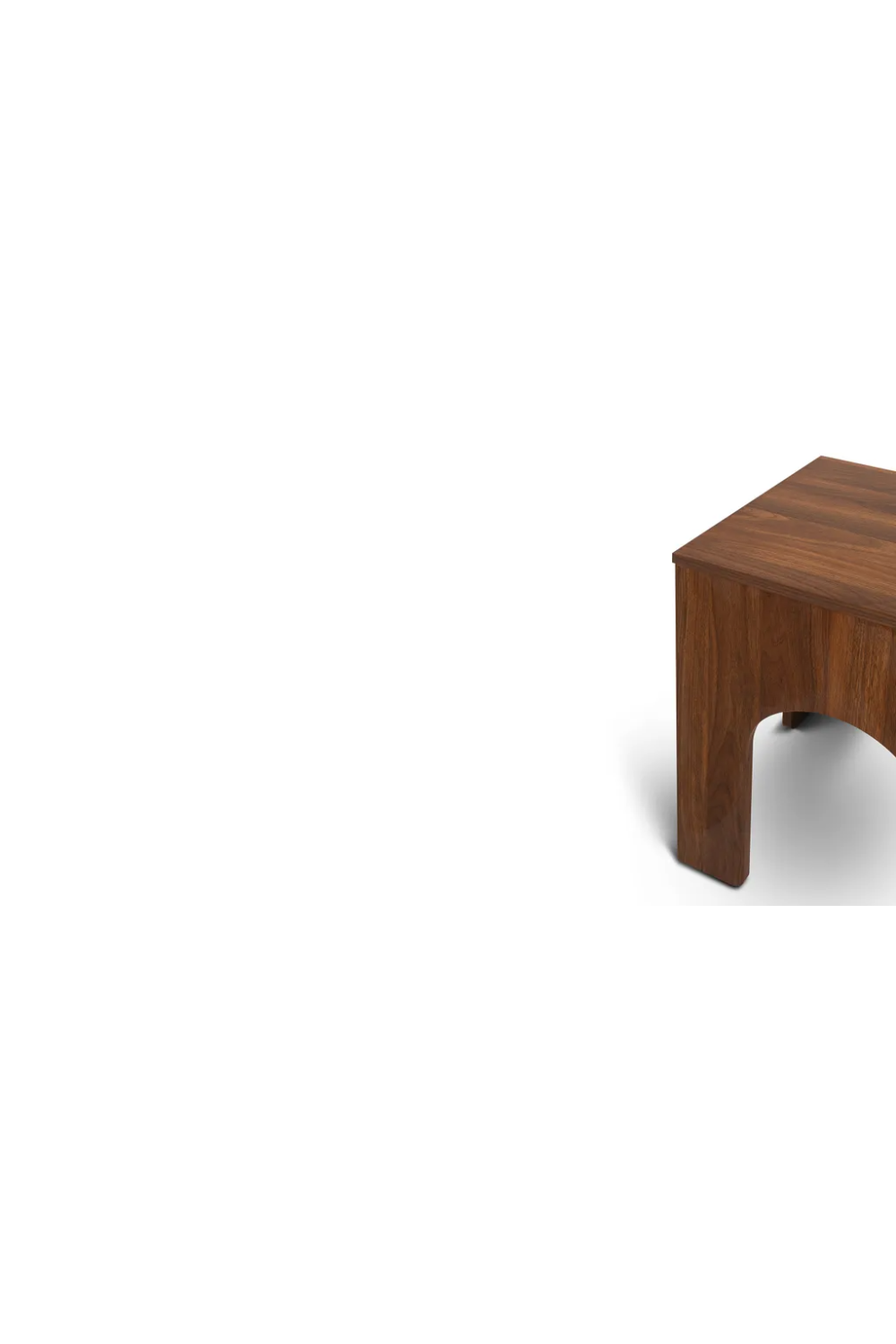 Arch Motif Wooden Side Table | NV Gallery Torii | Oroa.com