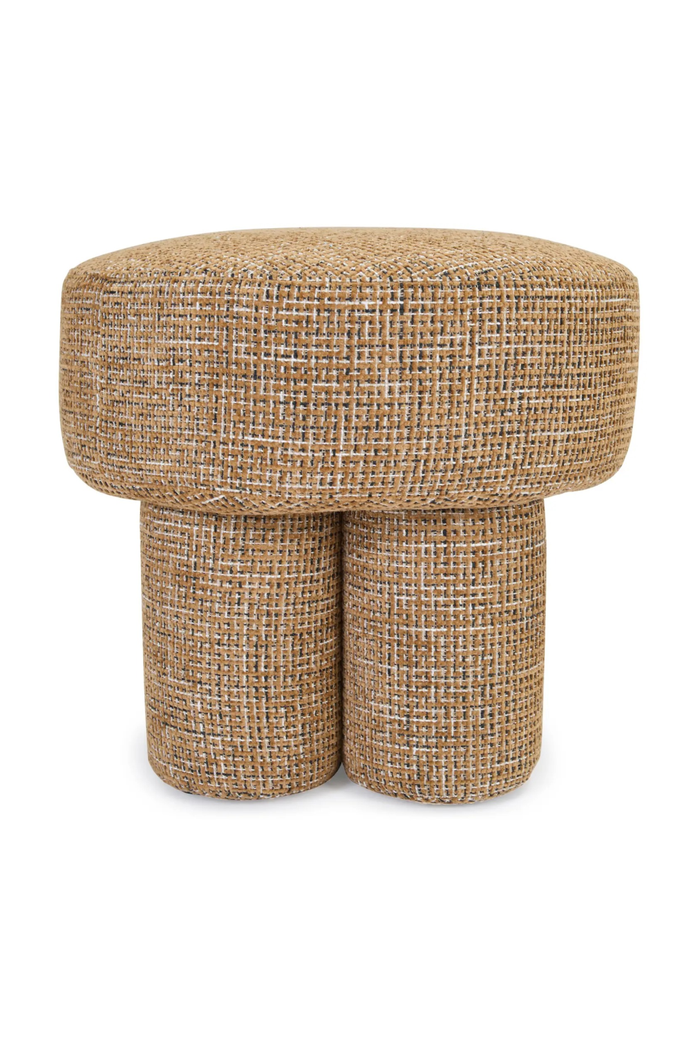 Round Upholstered Stool | NV Gallery Corinthe | Oroa.com