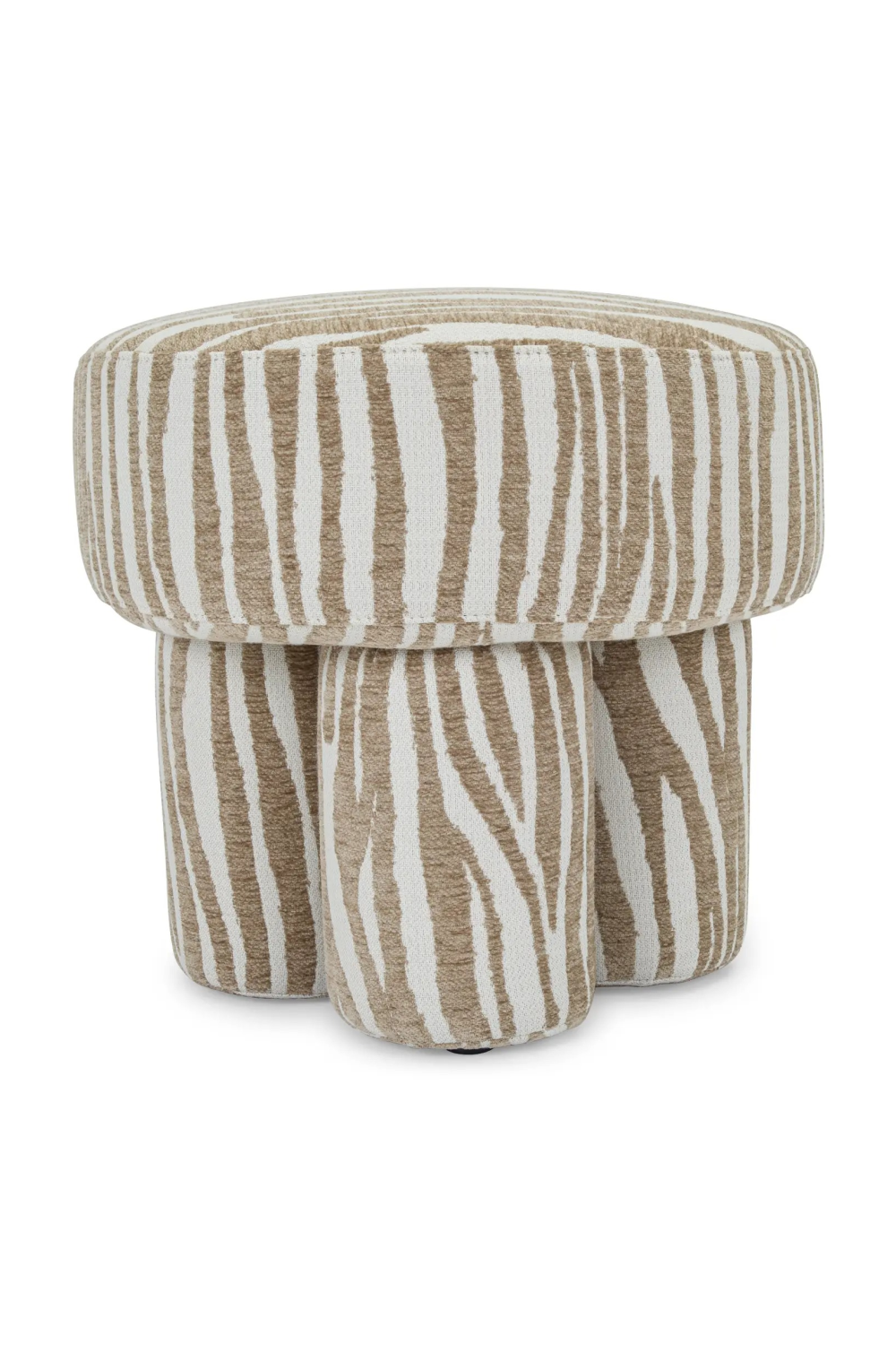 Round Upholstered Stool | NV Gallery Corinthe | Oroa.com