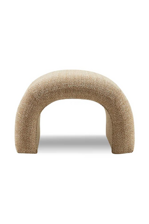 Arched Upholstered Ottoman | NV Gallery Flow | Oroa.com