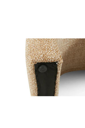 Arched Upholstered Ottoman | NV Gallery Flow | Oroa.com