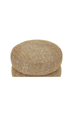 Brown Tweed Layered Stool | NV Gallery Mdina | Oroa.com