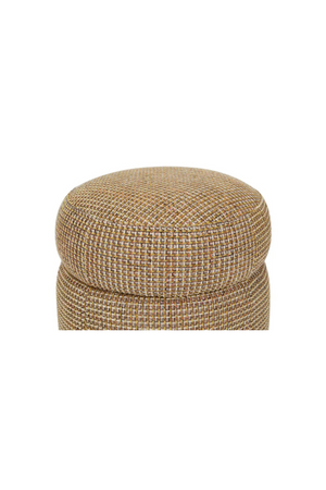 Yellow Tweed Pouf | NV Gallery Mosso | Oroa.com