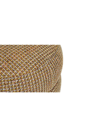 Yellow Tweed Pouf | NV Gallery Mosso | Oroa.com