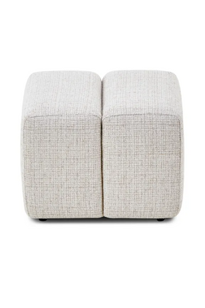 Beige Tweed Pouf | NV Gallery Nami | Oroa.com