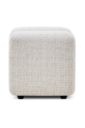 Beige Tweed Pouf | NV Gallery Nami | Oroa.com