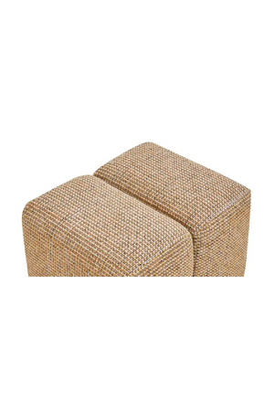 Yellow Tweed Pouf | NV Gallery Nami | Oroa.com