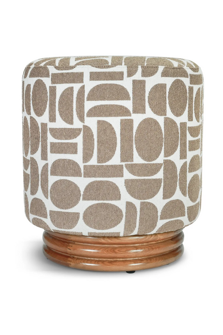 Round Fabric Pouf | NV Gallery Pigneto | Oroa.com