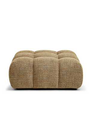 Deep-Channeled Square Ottoman | NV Gallery Waffle | Oroa.com