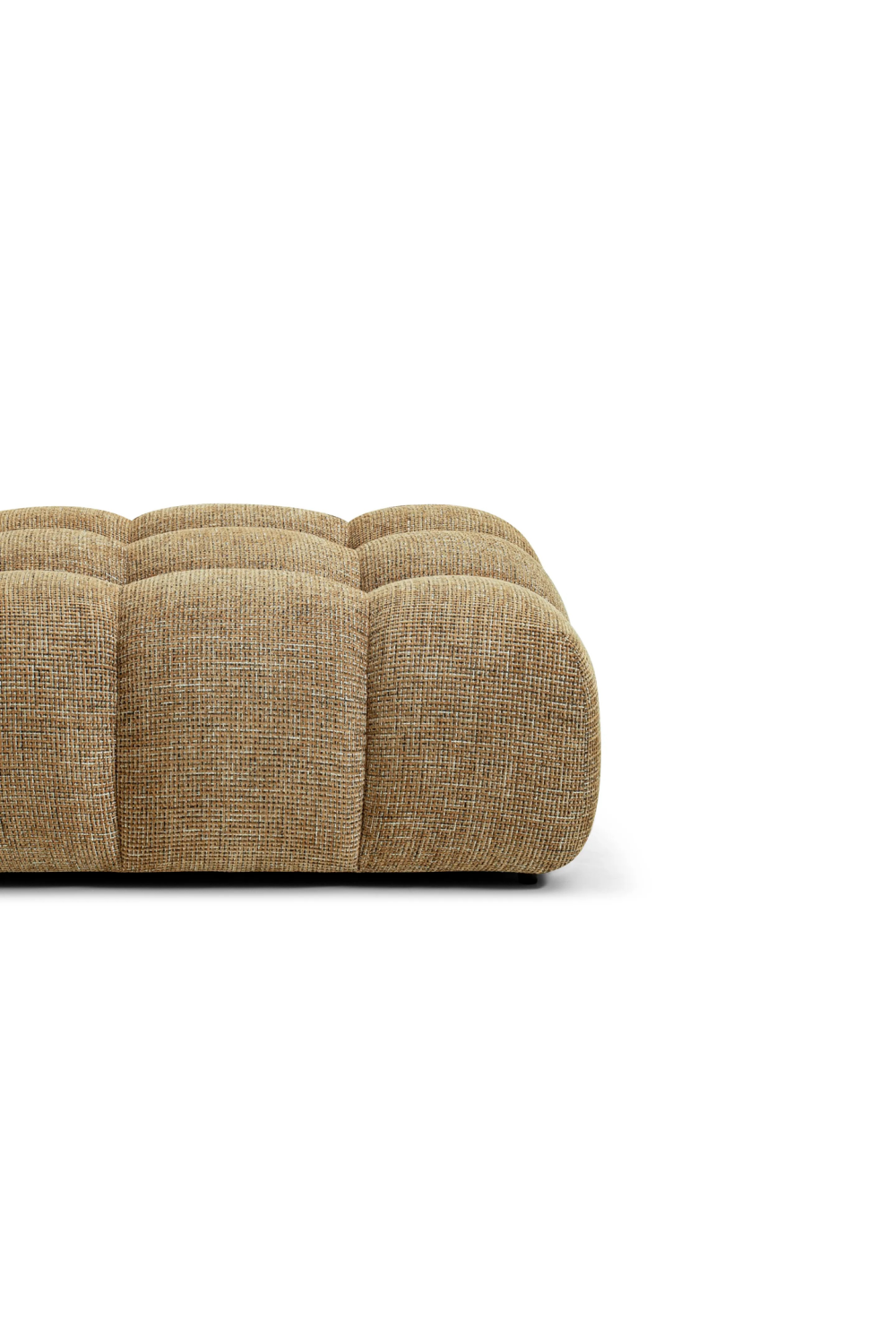 Deep-Channeled Square Ottoman | NV Gallery Waffle | Oroa.com