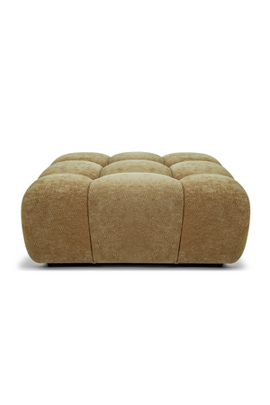 Deep-Channeled Square Ottoman | NV Gallery Waffle | Oroa.com