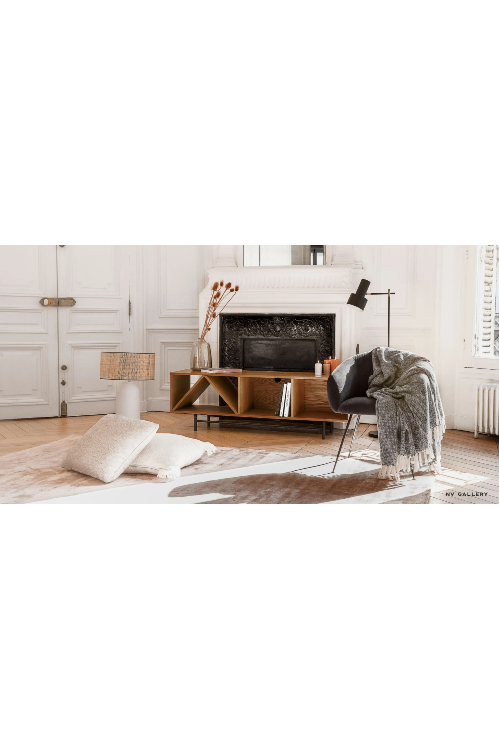 Woven Fiber Table Lamp | NV Gallery Agape | Oroa.com