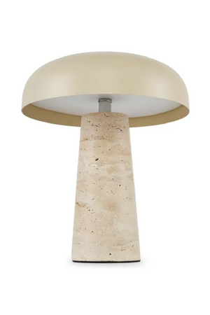 Travertine Base Table Lamp | NV Gallery Amanita | Oroa.com