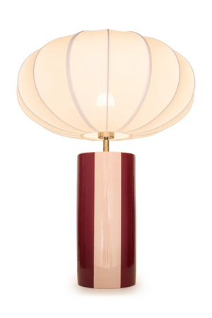 Striped Ceramic Base Table Lamp | NV Gallery Cappadocia | Oroatrade.com