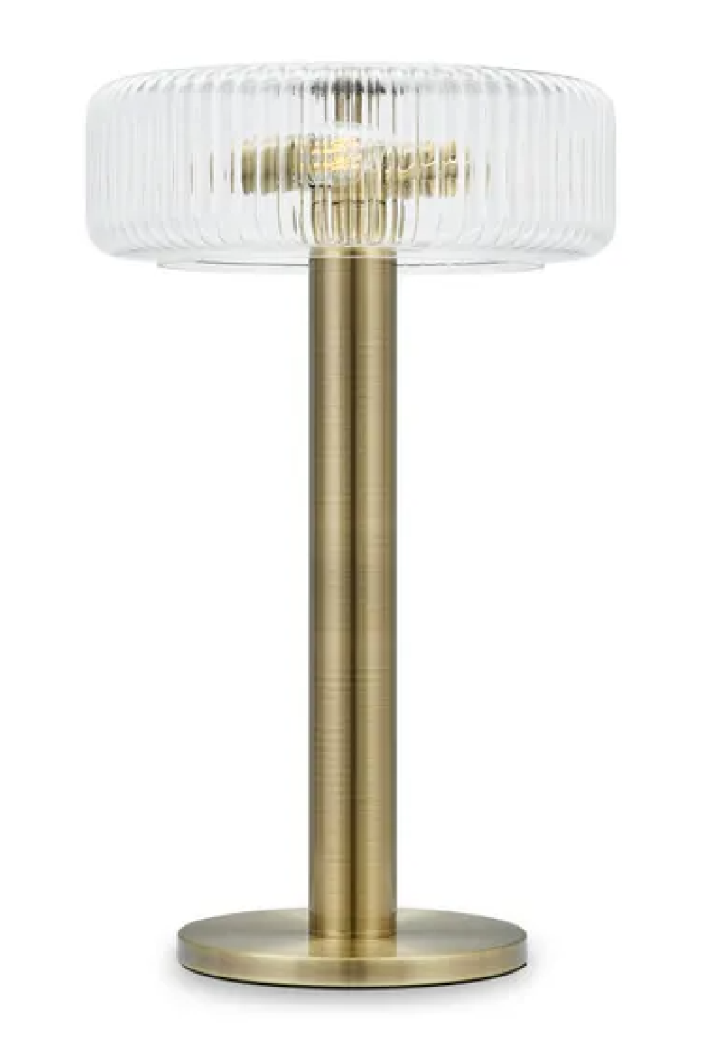 Ribbed Glass Table Lamp | NV Gallery Charlton | Oroa.com