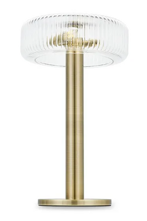 Ribbed Glass Table Lamp | NV Gallery Charlton | Oroa.com