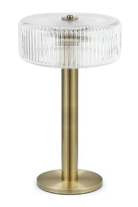 Ribbed Glass Table Lamp | NV Gallery Charlton | Oroa.com