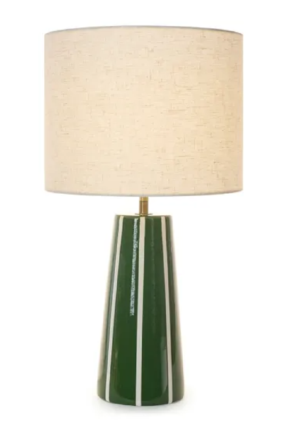 Green Stripes Ceramic Table Lamp | NV Gallery Gian | Oroa.com