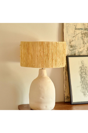 Woven Raffia Table Lamp | NV Gallery Nour | Oroa.com