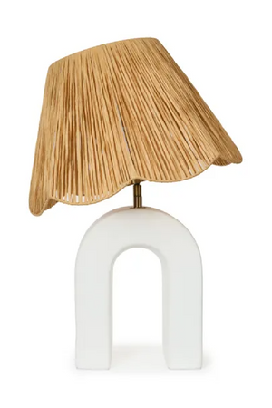 Arched Ceramic Table Lamp | NV Gallery Osni | Oroa.com