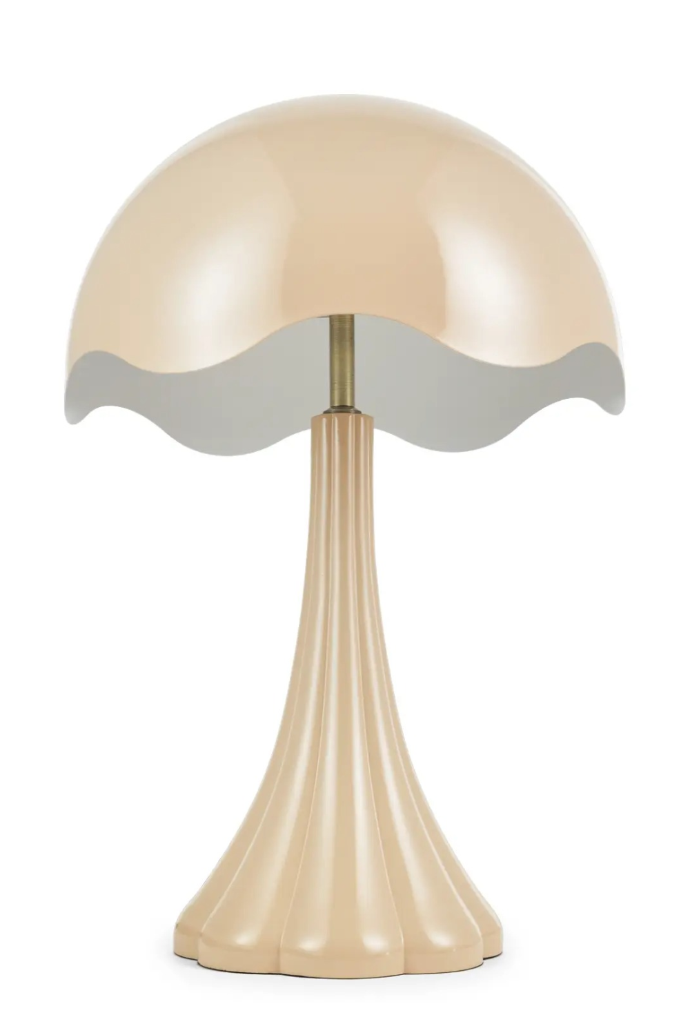 Scalloped Metal Table Lamp | NV Gallery Tulip | Oroa.com