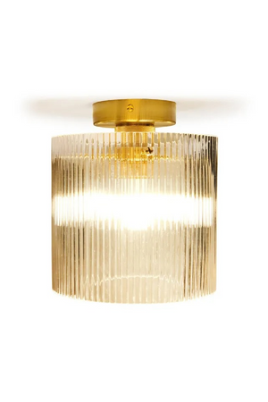 Ribbed Glass Ceiling Lamp | NV Gallery Vesper | Oroa.com