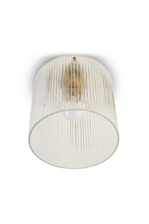Ribbed Glass Ceiling Lamp | NV Gallery Vesper | Oroa.com