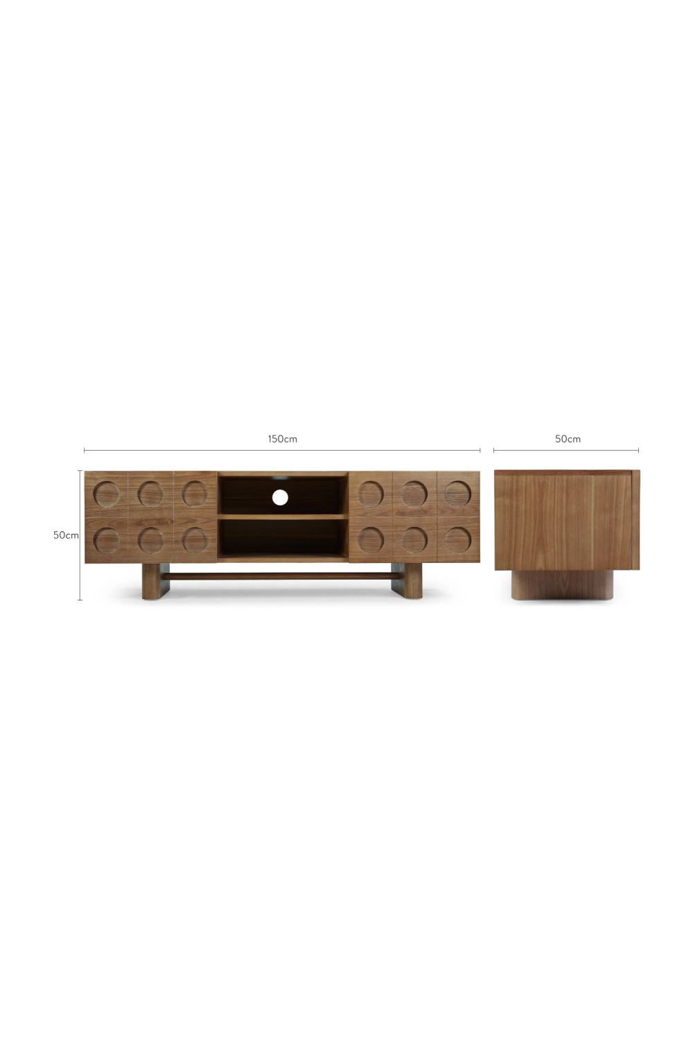 Walnut-Stained TV Cabinet | NV Gallery Cooper