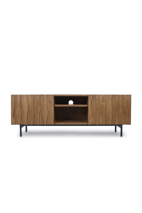 Wooden Relief TV Cabinet | NV Gallery Ondula | Oroa.com