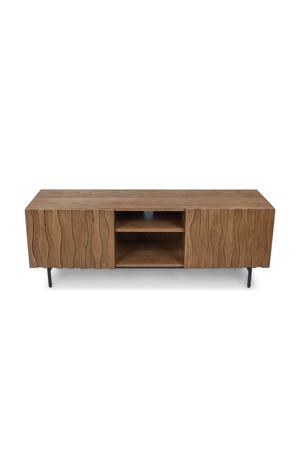 Wooden Relief TV Cabinet | NV Gallery Ondula | Oroa.com