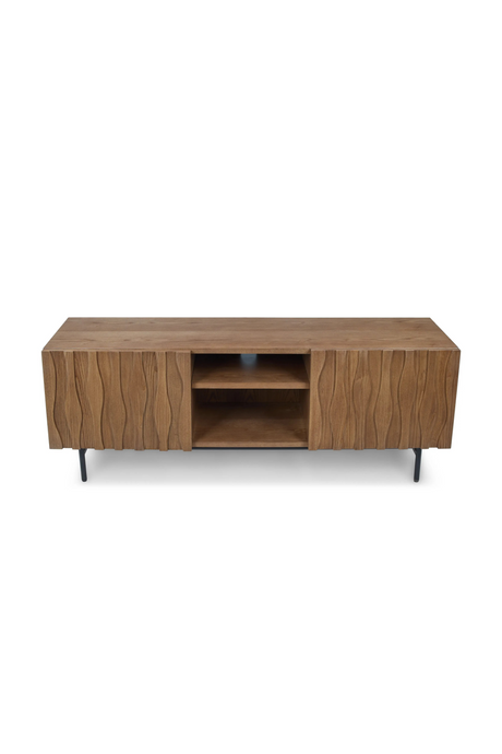 Wooden Relief TV Cabinet | NV Gallery Ondula | Oroa.com
