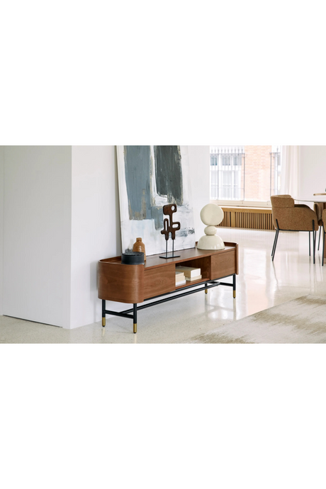 Wooden Mid-Century TV Cabinet | NV Gallery Jeffrey | Oroa.com