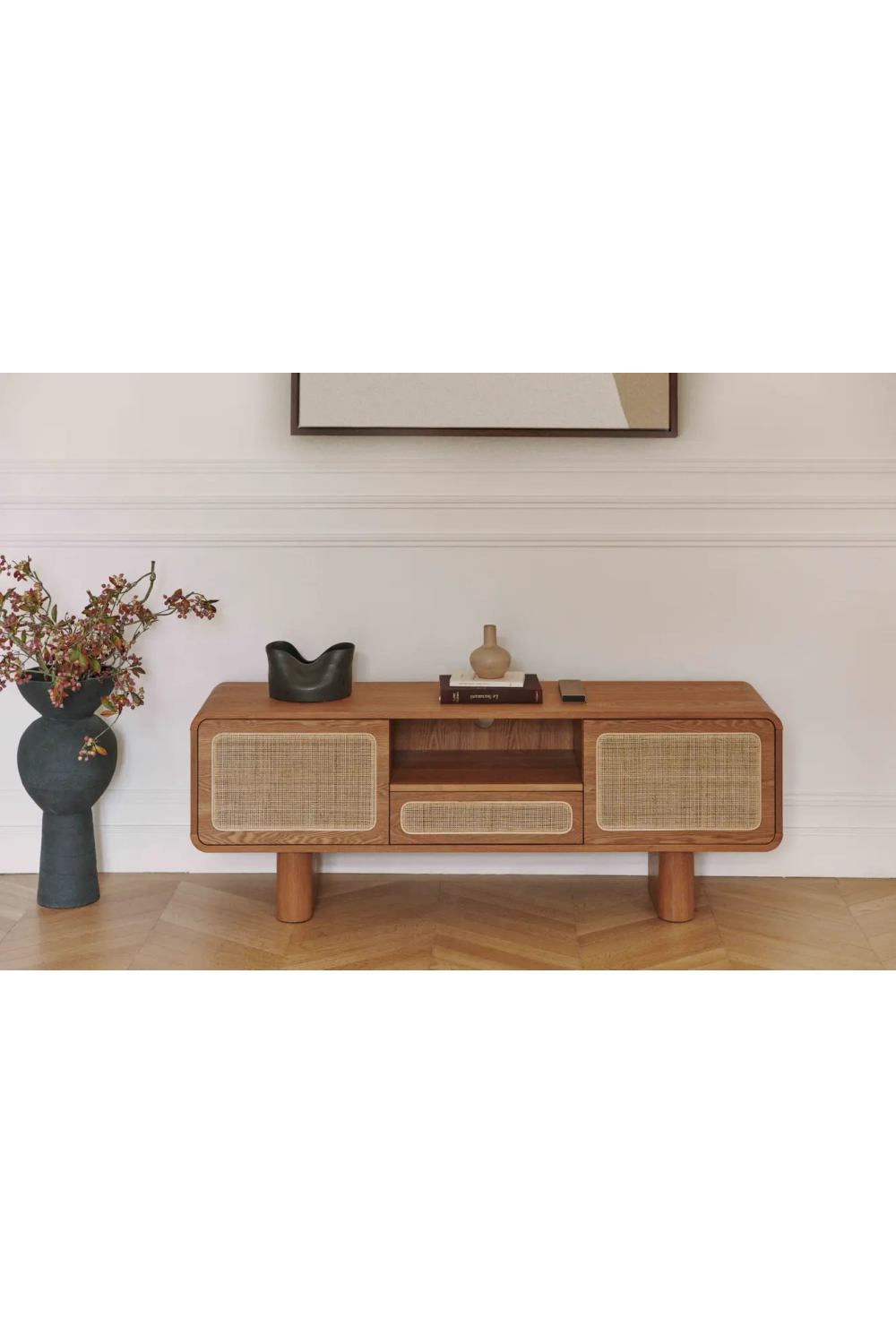 Rattan Cane TV Cabinet | NV Gallery Oxford | Oroa.com