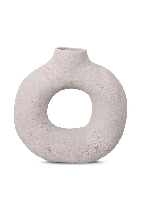 Textured Gray Ceramic Vase | NV Gallery Juliana | Oroa.com