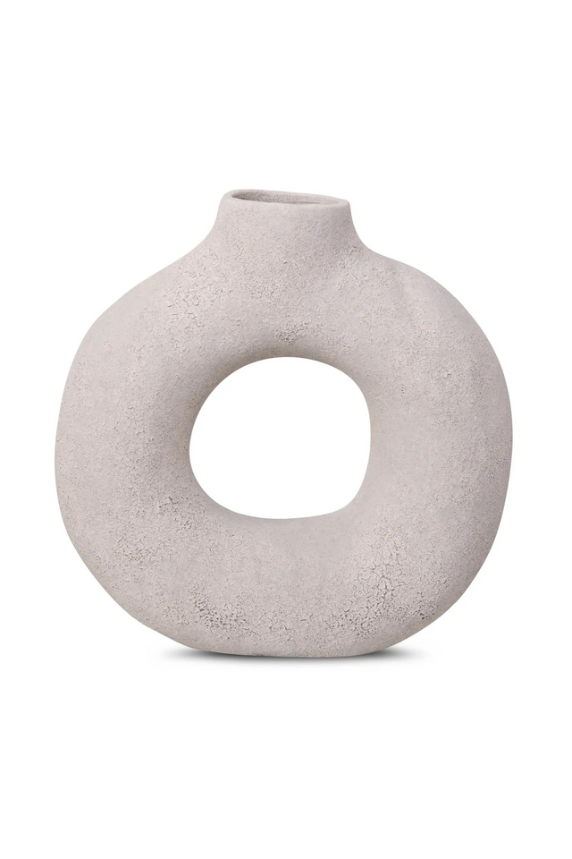 Textured Gray Ceramic Vase | NV Gallery Juliana | Oroa.com