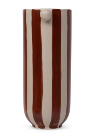Striped Ceramic Modern Vase | NV Gallery Luisa | Oroa.com
