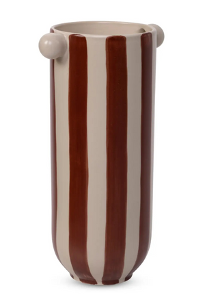 Striped Ceramic Modern Vase | NV Gallery Luisa | Oroa.com