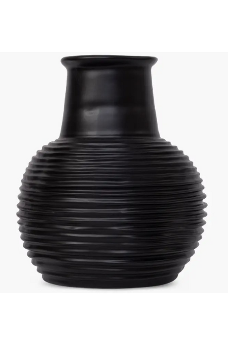 Matte Black Ceramic Vase | NV Gallery Marta | Oroa.com