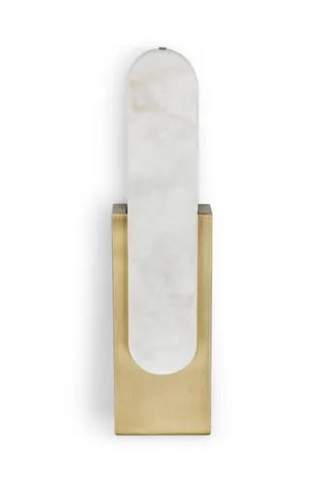 Gold Framed Jade Wall Lamp | NV Gallery Flatiron | Oroa.com