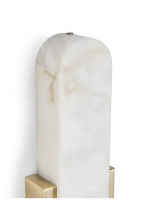 Gold Framed Jade Wall Lamp | NV Gallery Flatiron | Oroa.com
