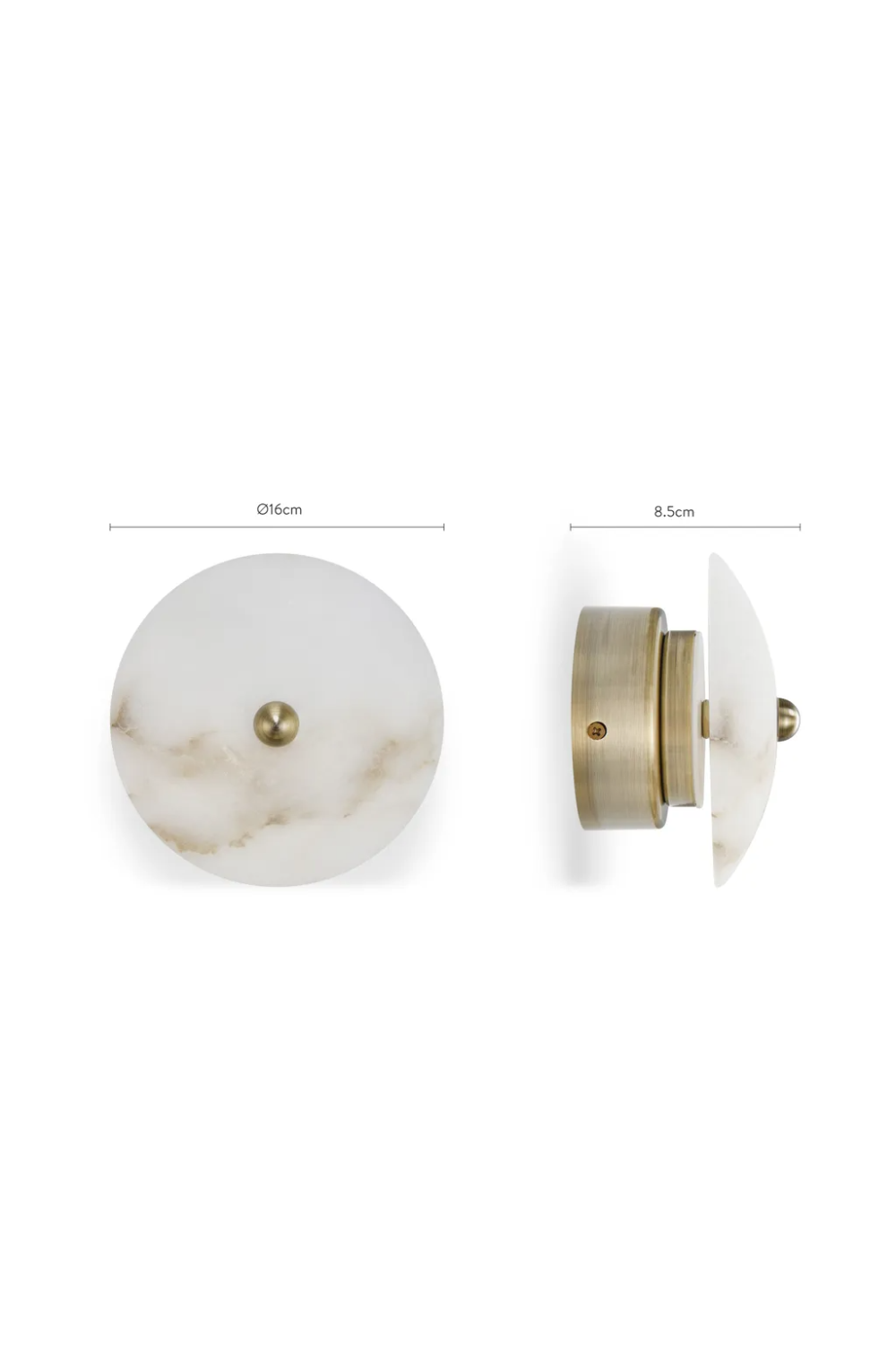 Jade Stone Wall Light | NV Gallery Janet | Oroa.com