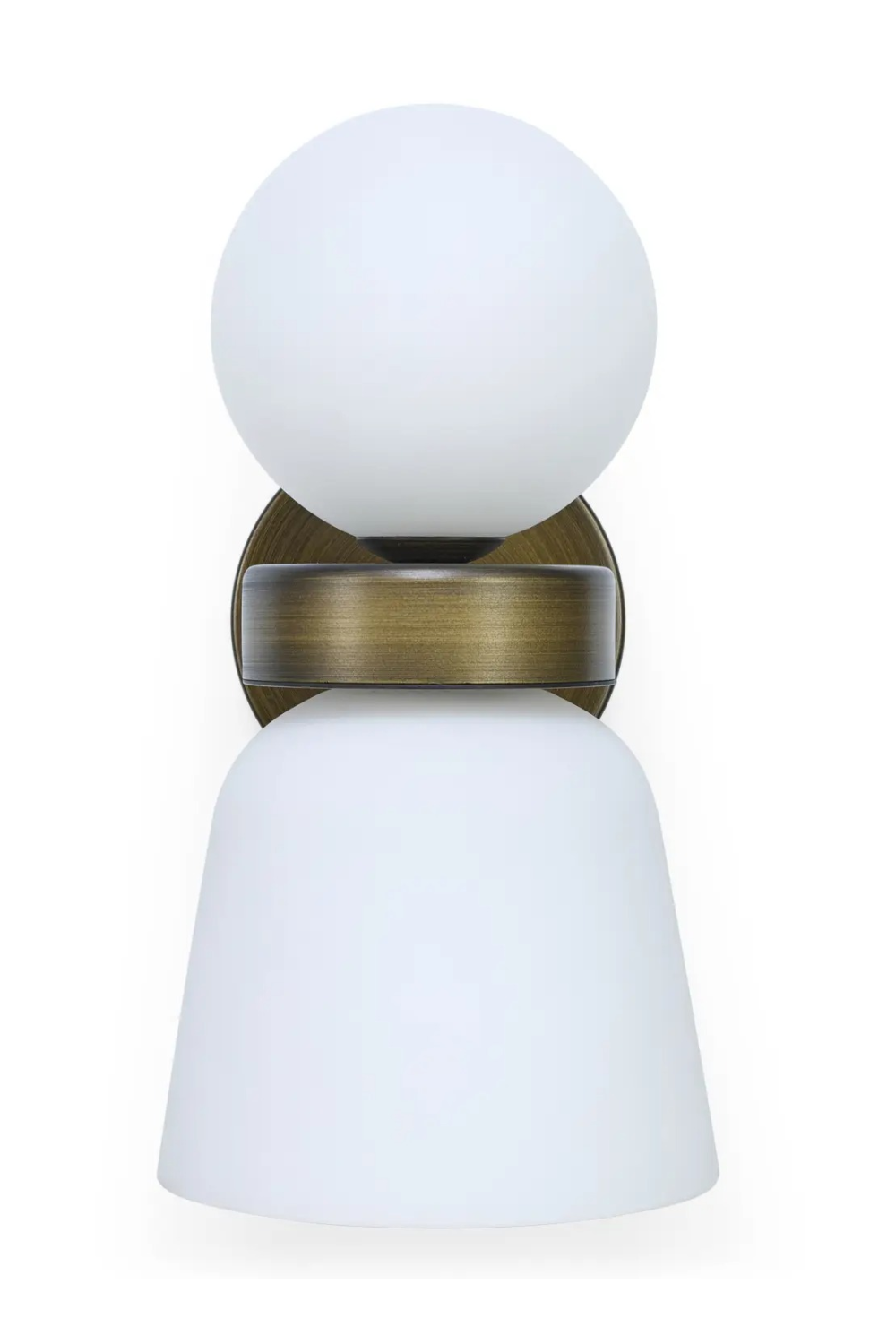 White Hourglass-Shaped Wall Lamp | NV Gallery Lexington | Oroa.com