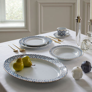 Hexagon Pattern Porcelain Serving Platter | Jonathan Adler Newport | Oroa.com