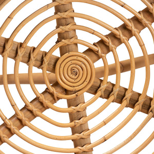 Modern European furniture - Rattan Round Base Accent Chair - www.oroa.com