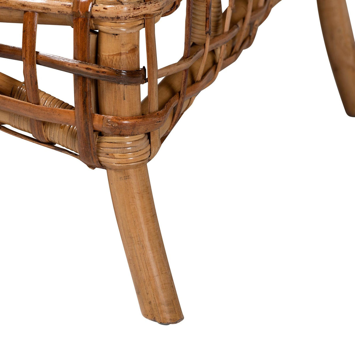   Modern European furniture - Rattan Flared Arm Lounge Chair - www.oroa.com | Oroa.com