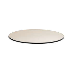 Grained Leather Round Placemat | Pinetti | OROA.com