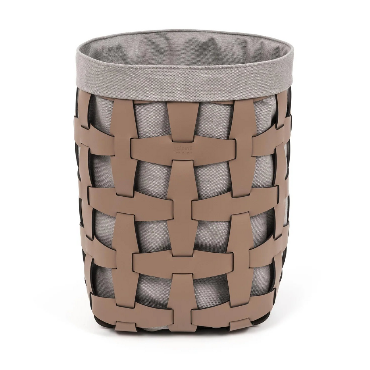Woven Leather Outdoor Basket | Pinetti Hook | OROA.com