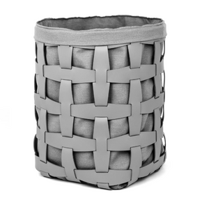 Woven Leather Outdoor Basket | Pinetti Hook | OROA.com