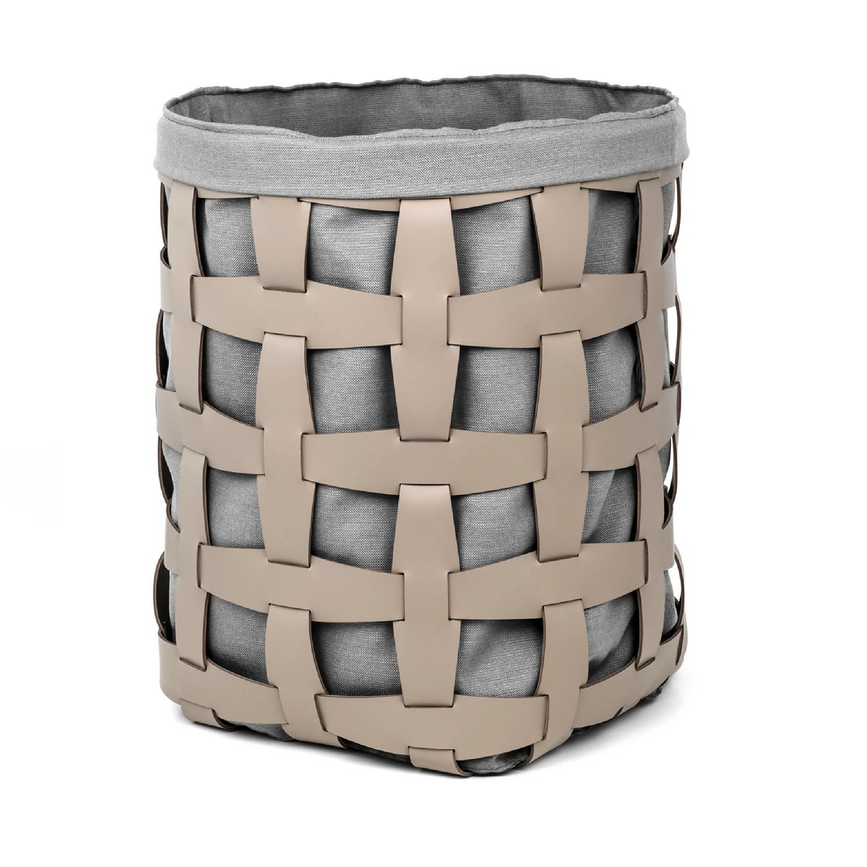 Woven Leather Outdoor Basket | Pinetti Hook | OROA.com