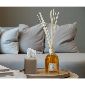 Soft Leather Square Tissue Box | Pinetti | OROA.com